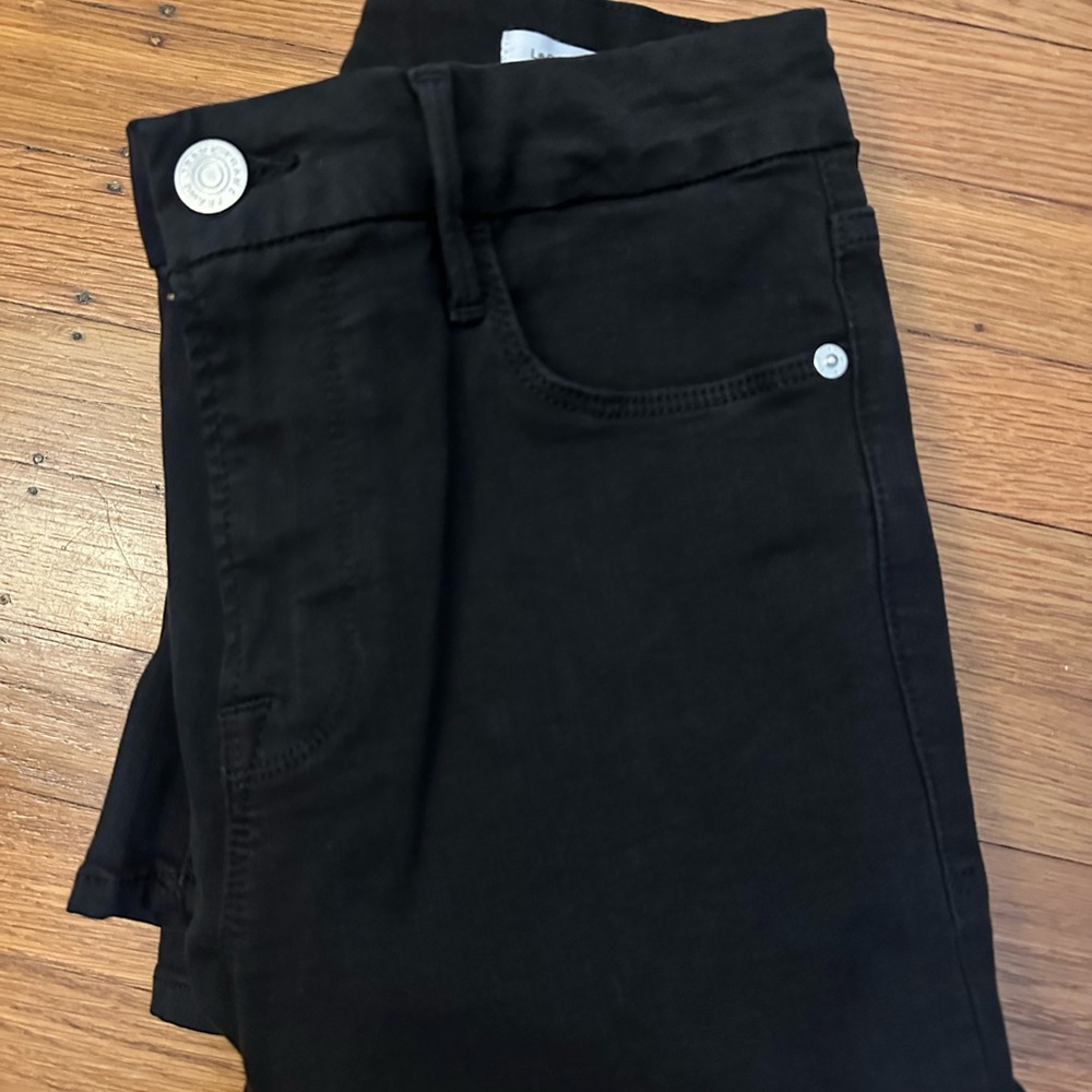 Frame Denim Classic Black Jeans